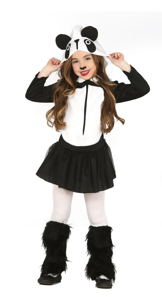 Disfraz de Oso Panda para niña Oso Panda Guirca