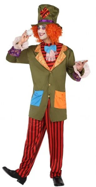 Disfraz de Sombrerero Loco para Hombre Dibujos Animados y Cuentos Atosa