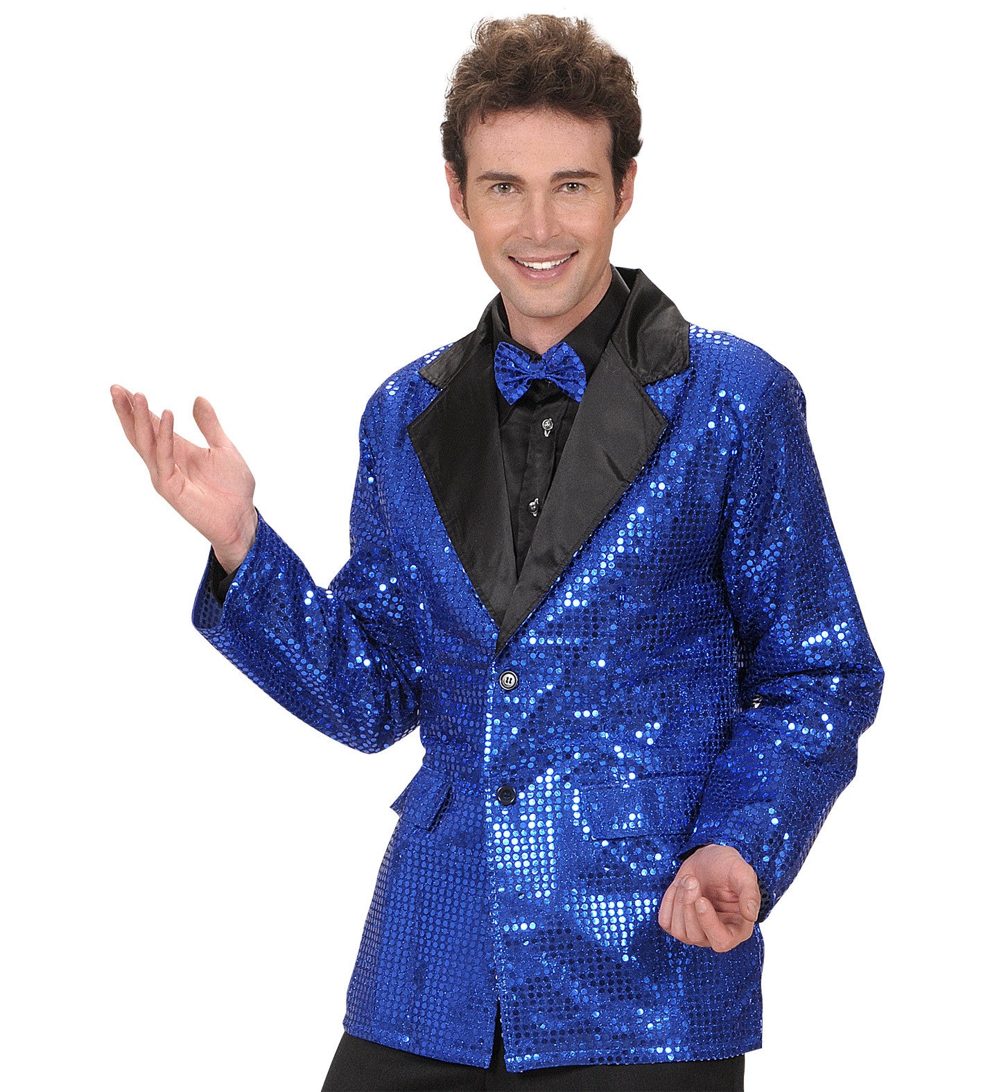 Chaqueta de Lentejuelas en azulon COMPLEMENTOS Widmann