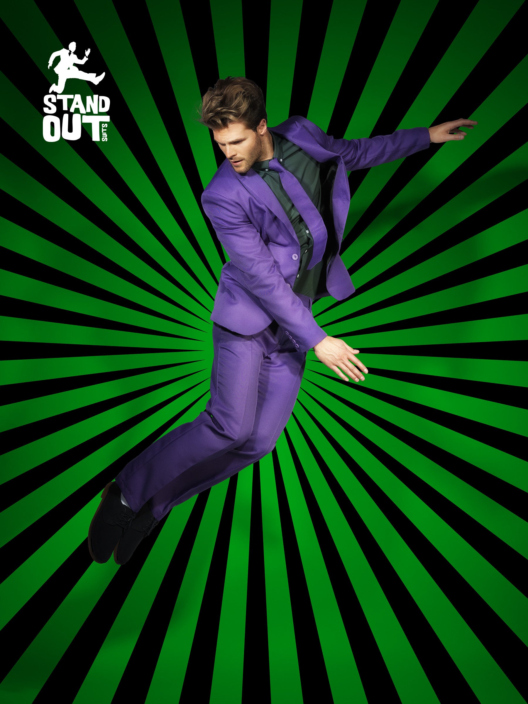 Traje Morado para Hombre Trajes Originales Smiffys
