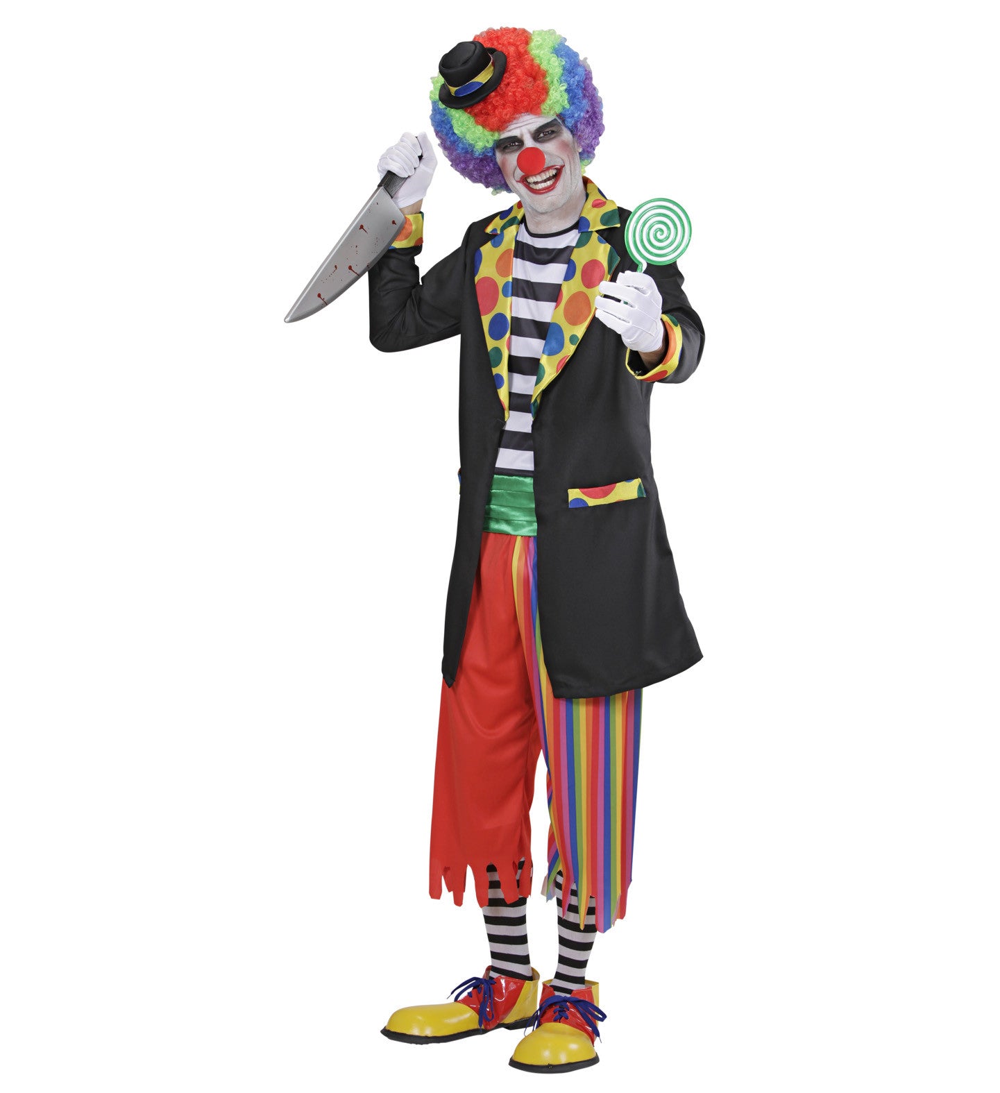 Disfraz de Payaso Terror Adultos Widmann