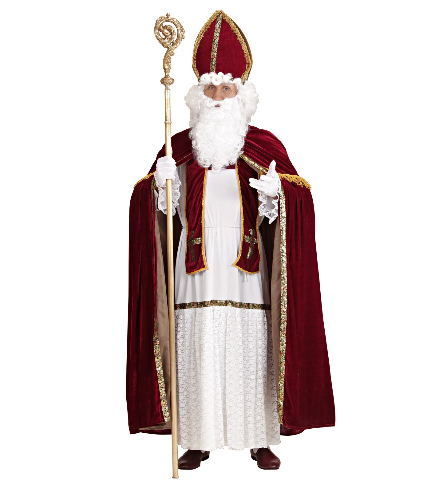 Disfraz de San Nicolás para Hombre Religiosos Widmann