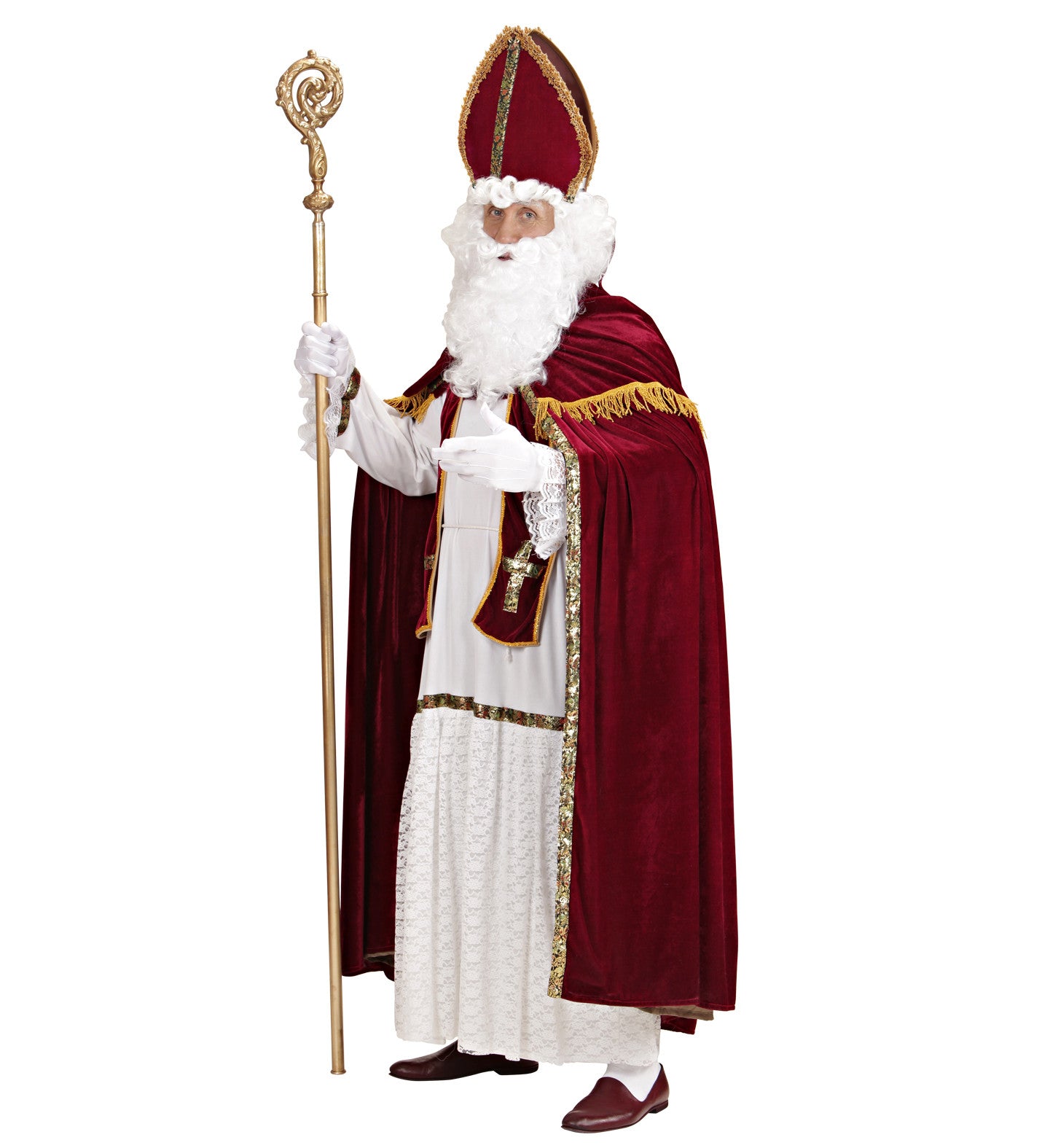 Disfraz de San Nicolás para Hombre Religiosos Widmann