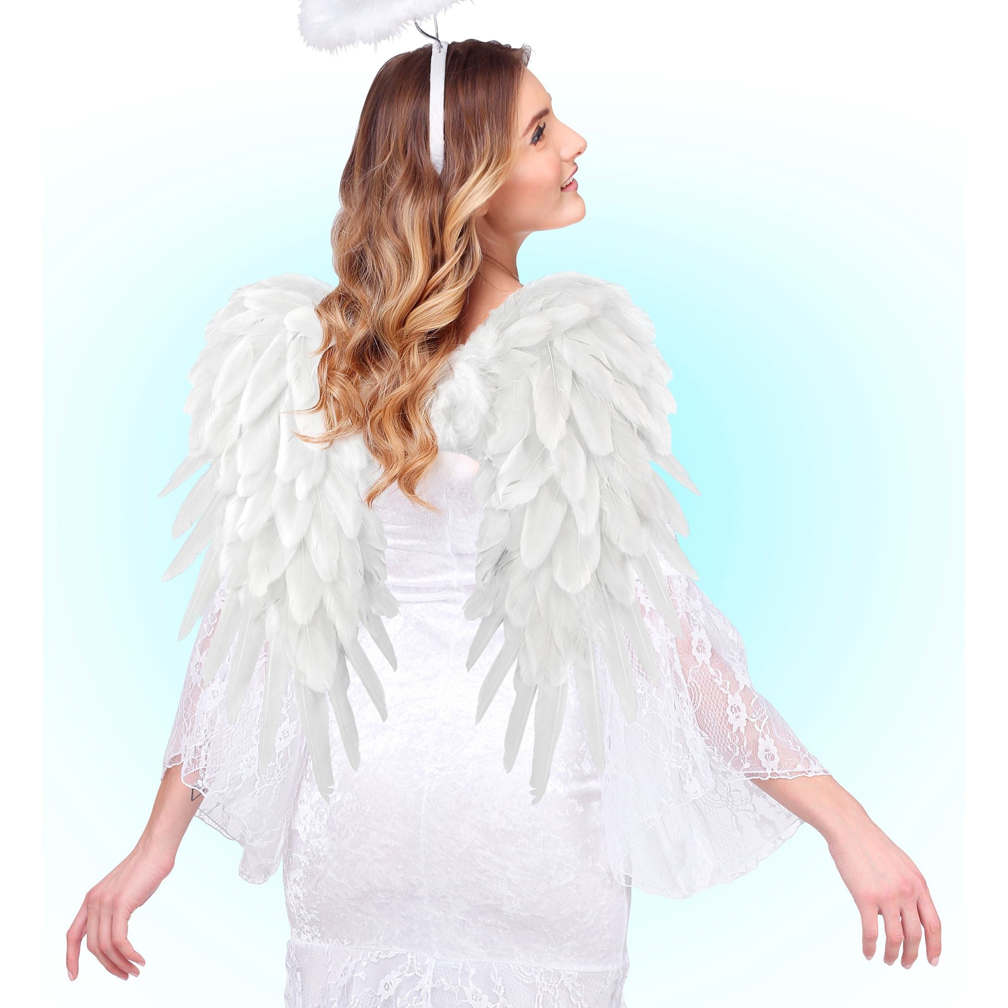 Alas de Ángel Celestial con Plumas Blancas Alas Widmann