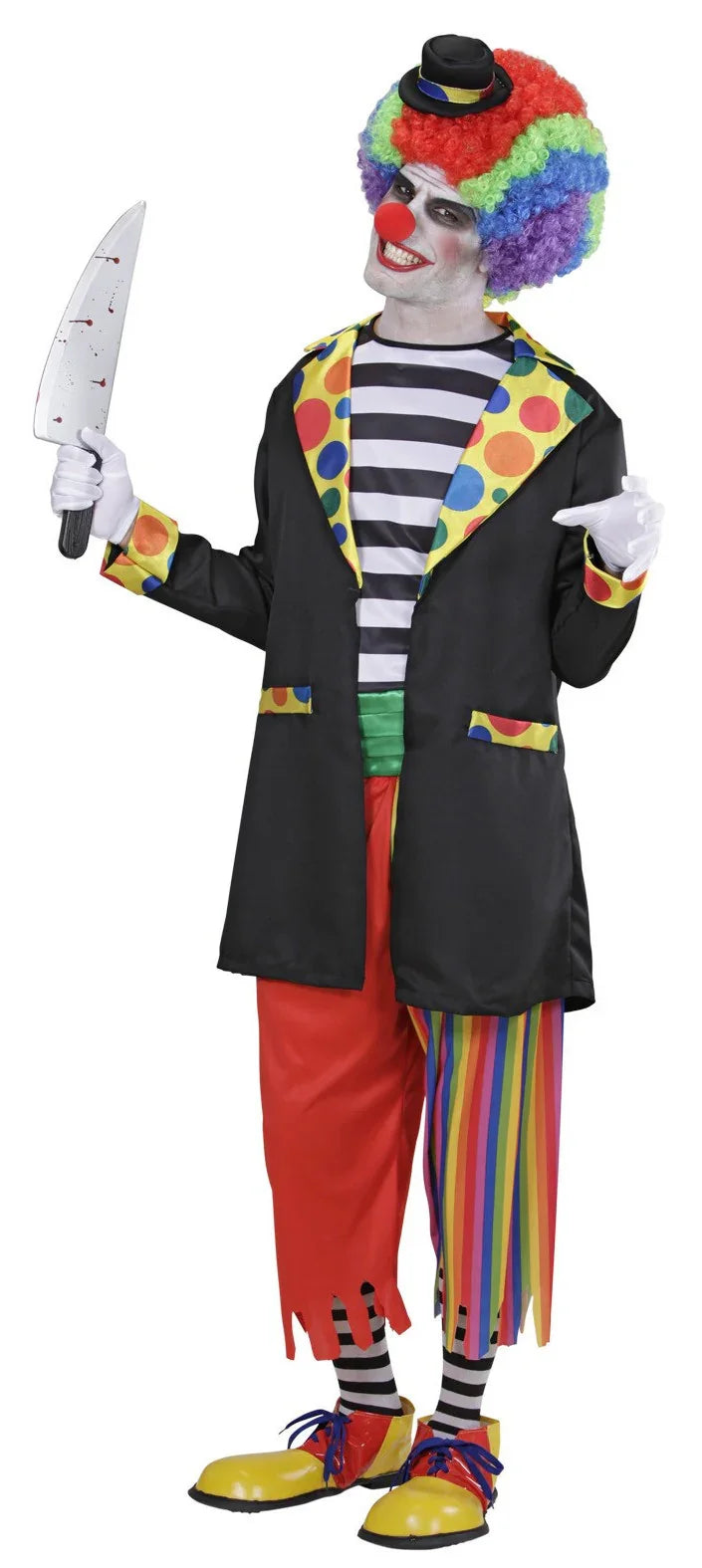 Disfraz de Payaso Terror Adultos Widmann