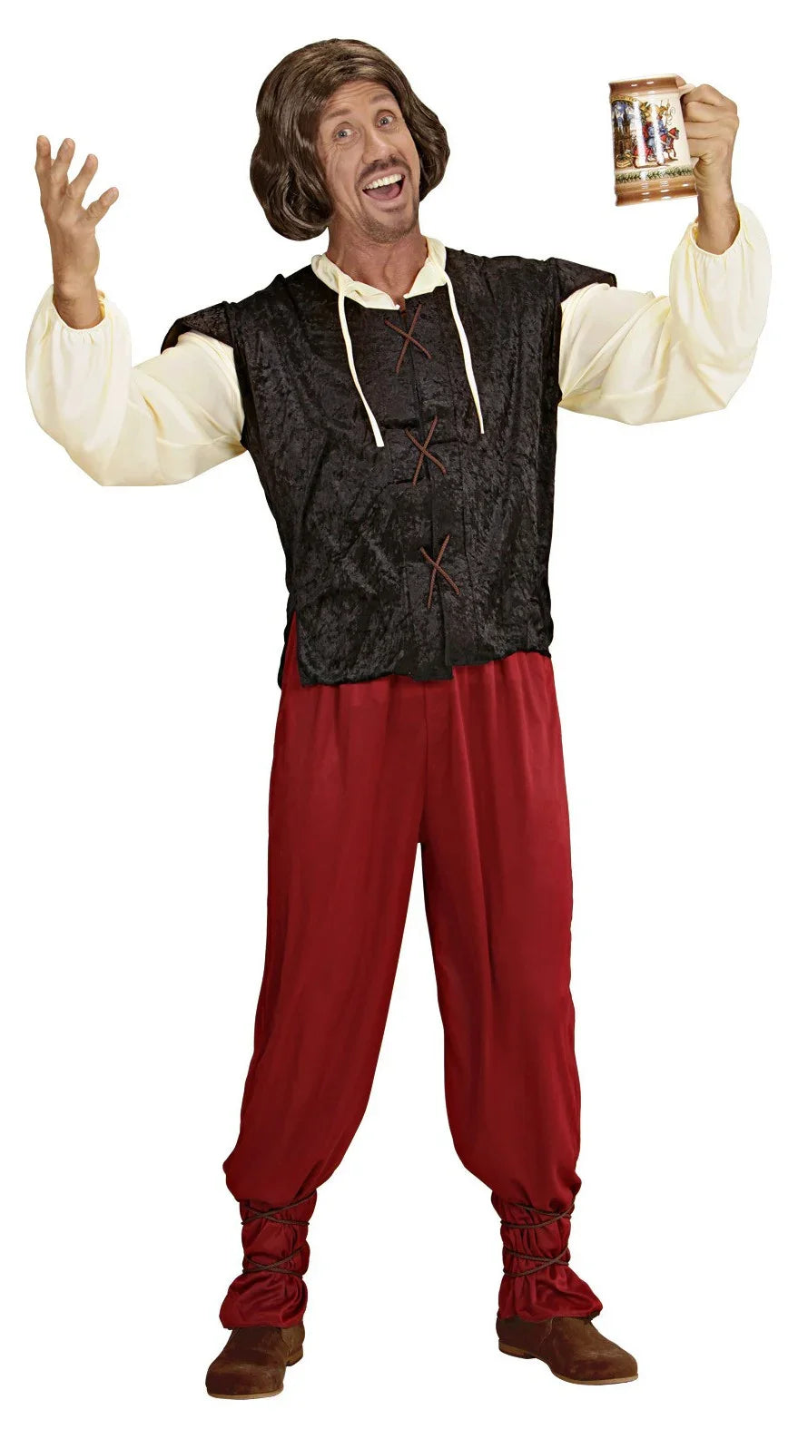 Disfraz de Posadero Medieval para Adulto Adultos Widmann