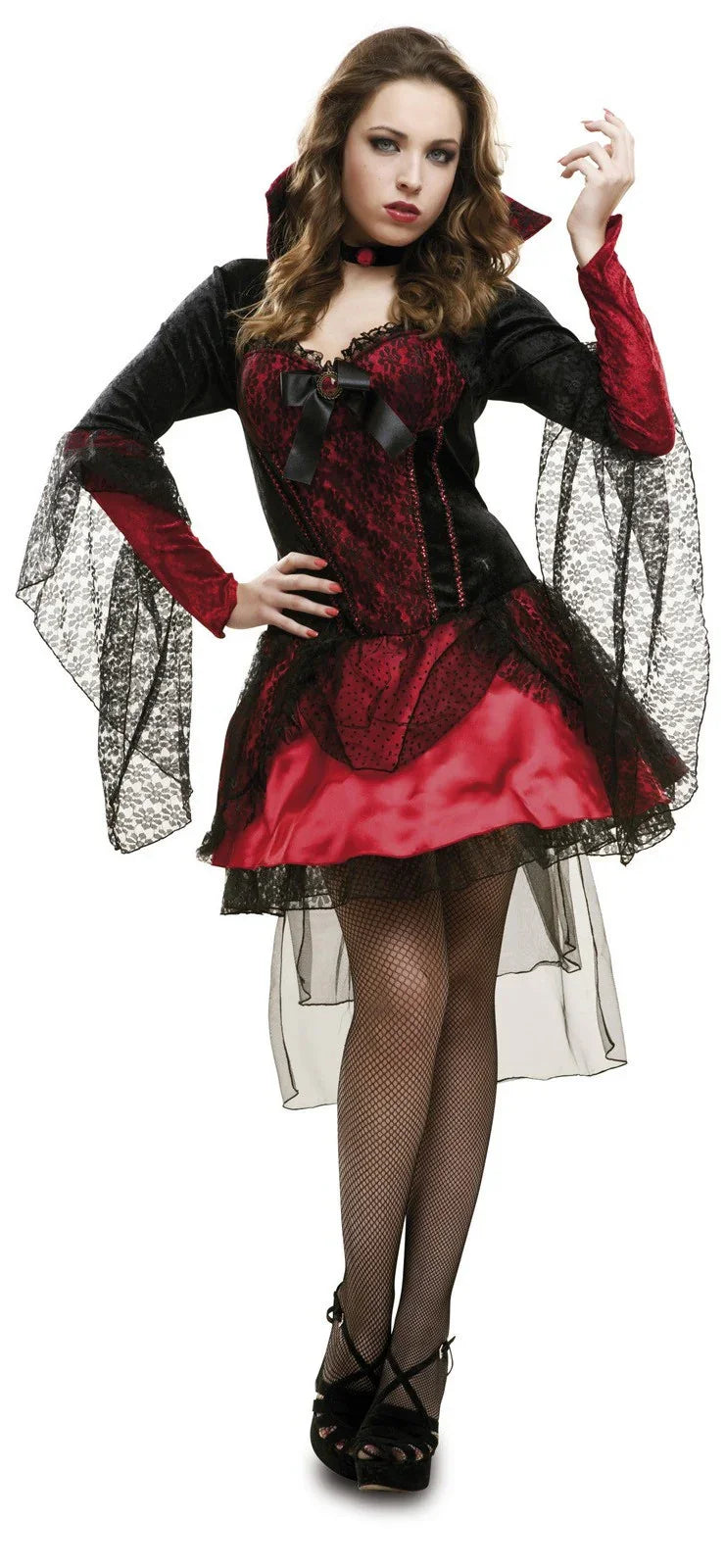 Disfraz de Vampiresa Oscura para Mujer Disfraces Halloween Viving