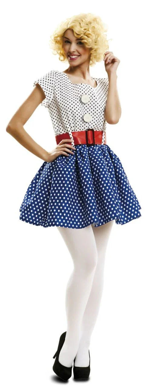 Disfraz de Pop Art Años 50 para Mujer Grease y Años 40 - 50 Viving