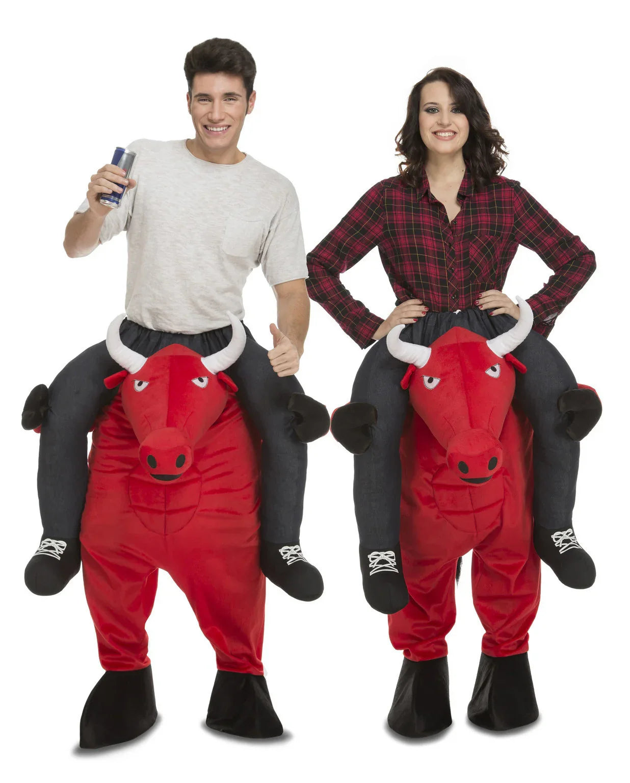 Disfraz a Hombros de Toro Rojo Animales Viving