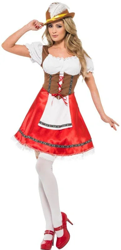 Disfraz de Tirolesa Oktoberfest para Mujer Tiroleses Oktoberfest Smiffys