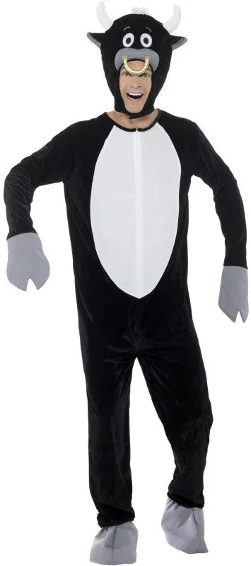 Disfraz de Toro con Aro para Adulto Vaca y Toro Smiffys