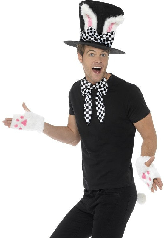 Kit de Conejo con Sombrero Complementos de Animales Smiffys