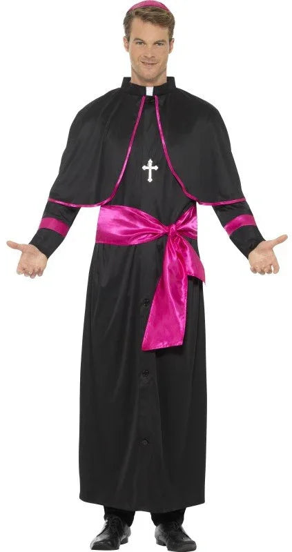 Disfraz de Cardenal Católico para Hombre Religiosos Smiffys