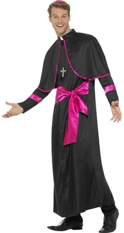 Disfraz de Cardenal Católico para Hombre Religiosos Smiffys