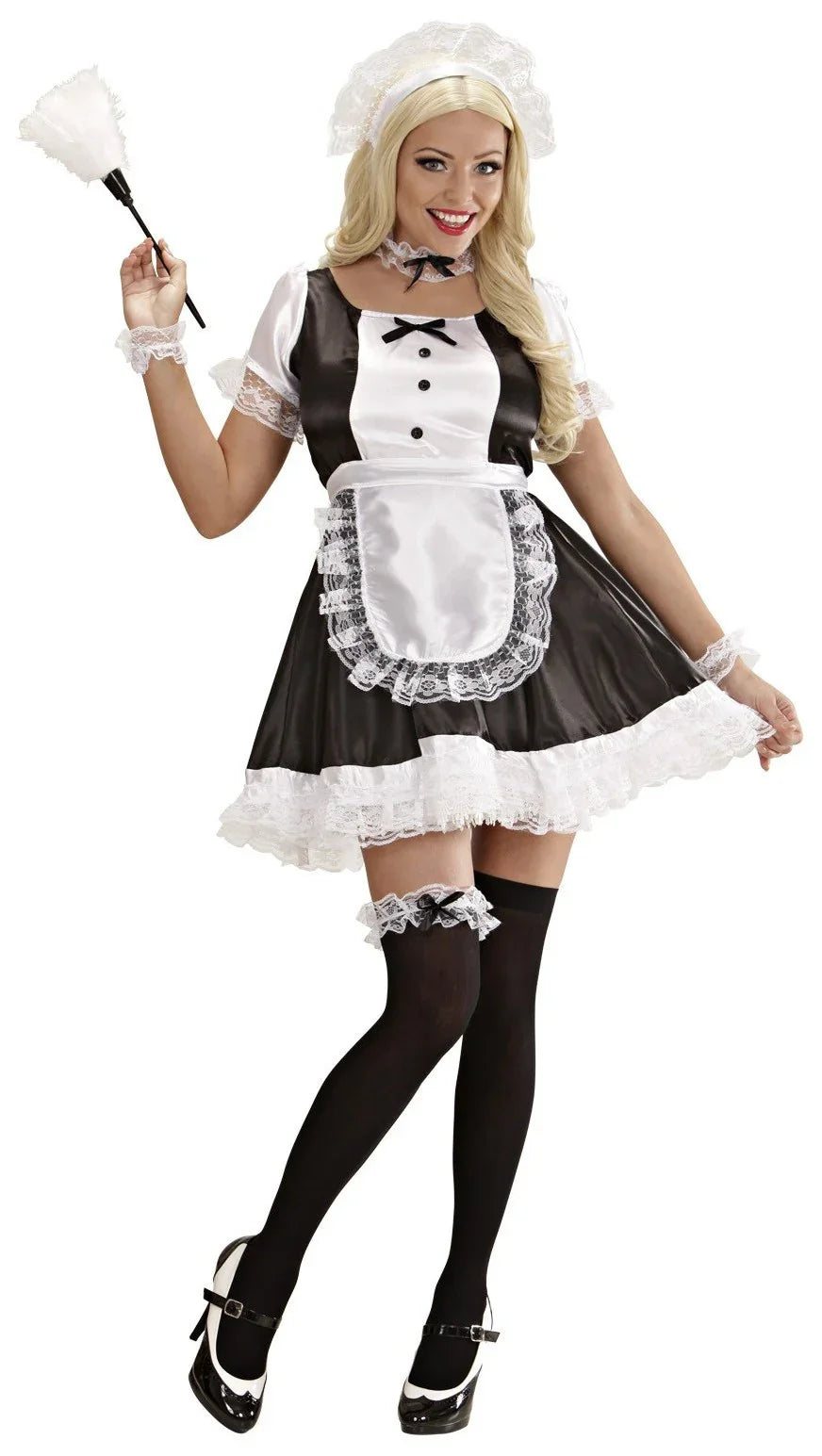 Disfraz de Doncella Sirvienta para Mujer Adultos Widmann