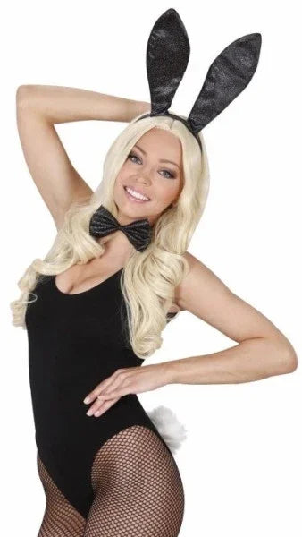 Set de Conejita de Playboy Negro COMPLEMENTOS Widmann