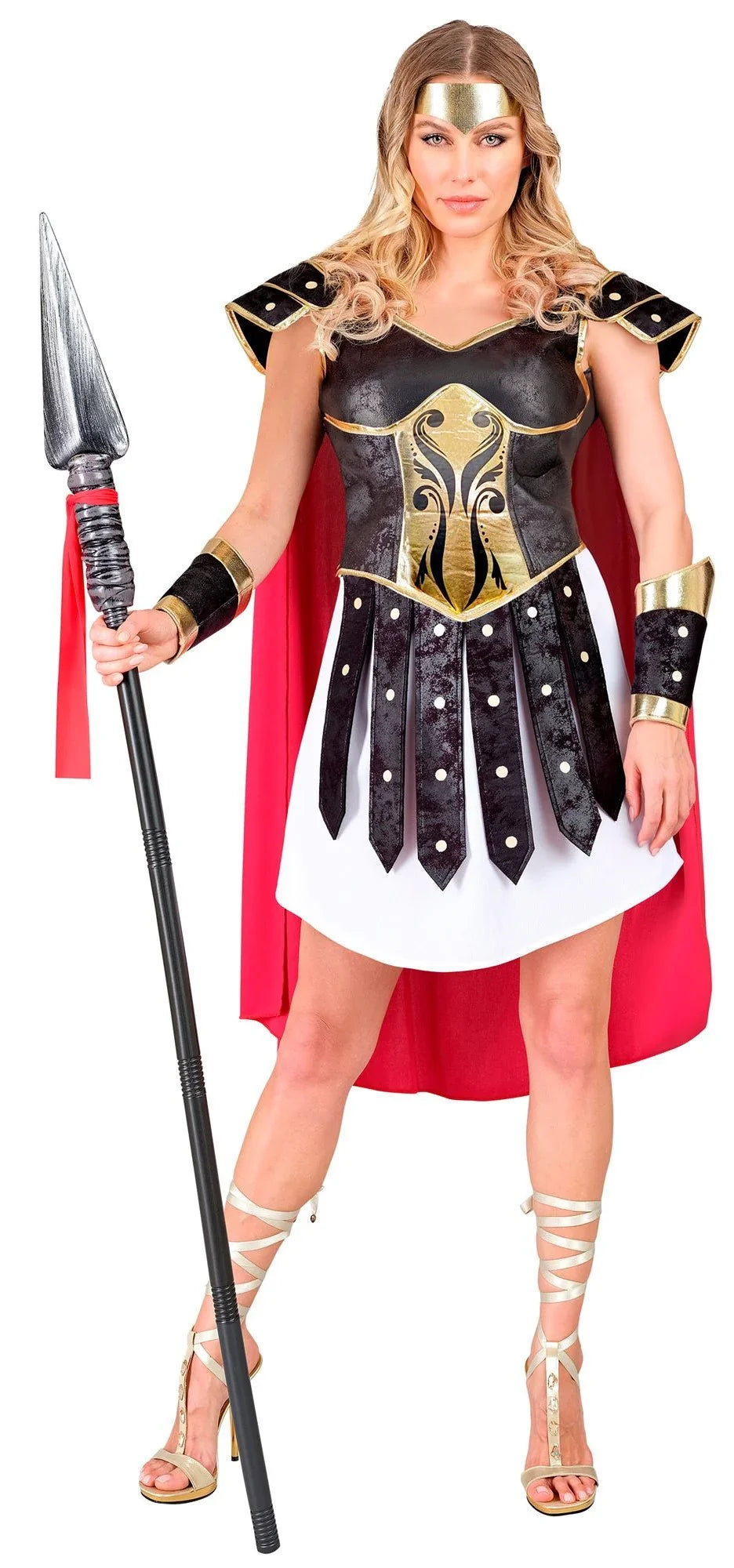 Disfraz de Guerrera Amazona con Armadura para Mujer Romanos y Griegos Widmann