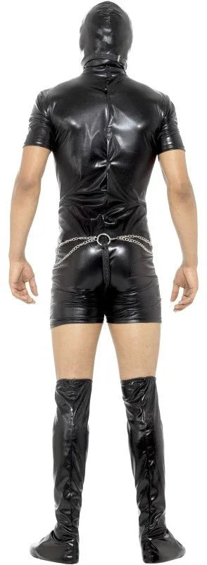 Disfraz de Sado Sumiso Corto para Hombre Despedidas Soltero/a Smiffys