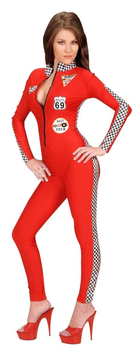 Disfraz de Racer Girl para Mujer Adultos Widmann