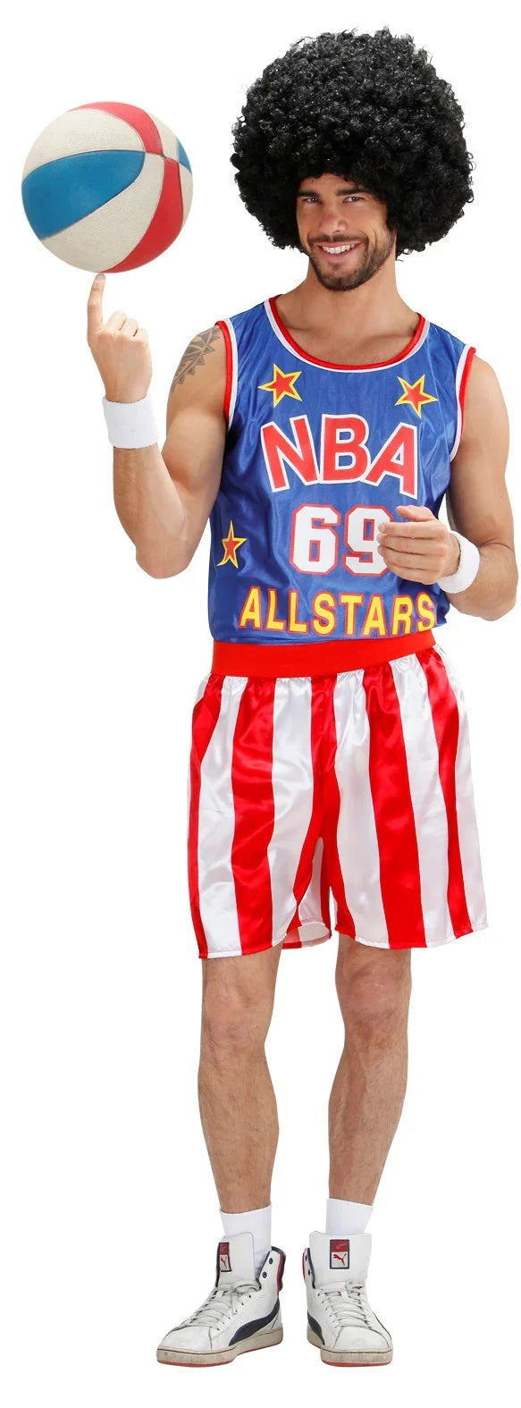 Disfraz de Jugador de Baloncesto - Harlem Globetrotters - Deportes y Animadoras Widmann