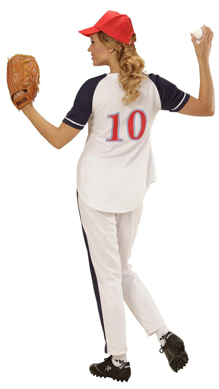 Disfraz de Jugadora de Baseball para Mujer Deportes y Animadoras Widmann