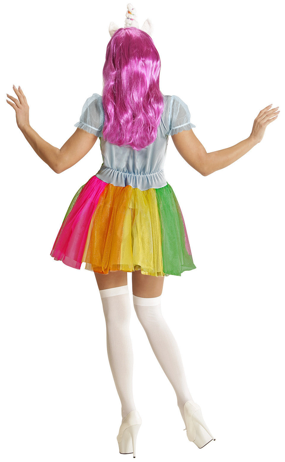 Disfraz de Unicornio Arcoiris para Mujer Unicornio Widmann