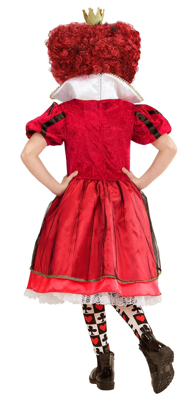 Disfraz de Reina de Corazones Infantil Alicia en el País de las Maravillas Widmann
