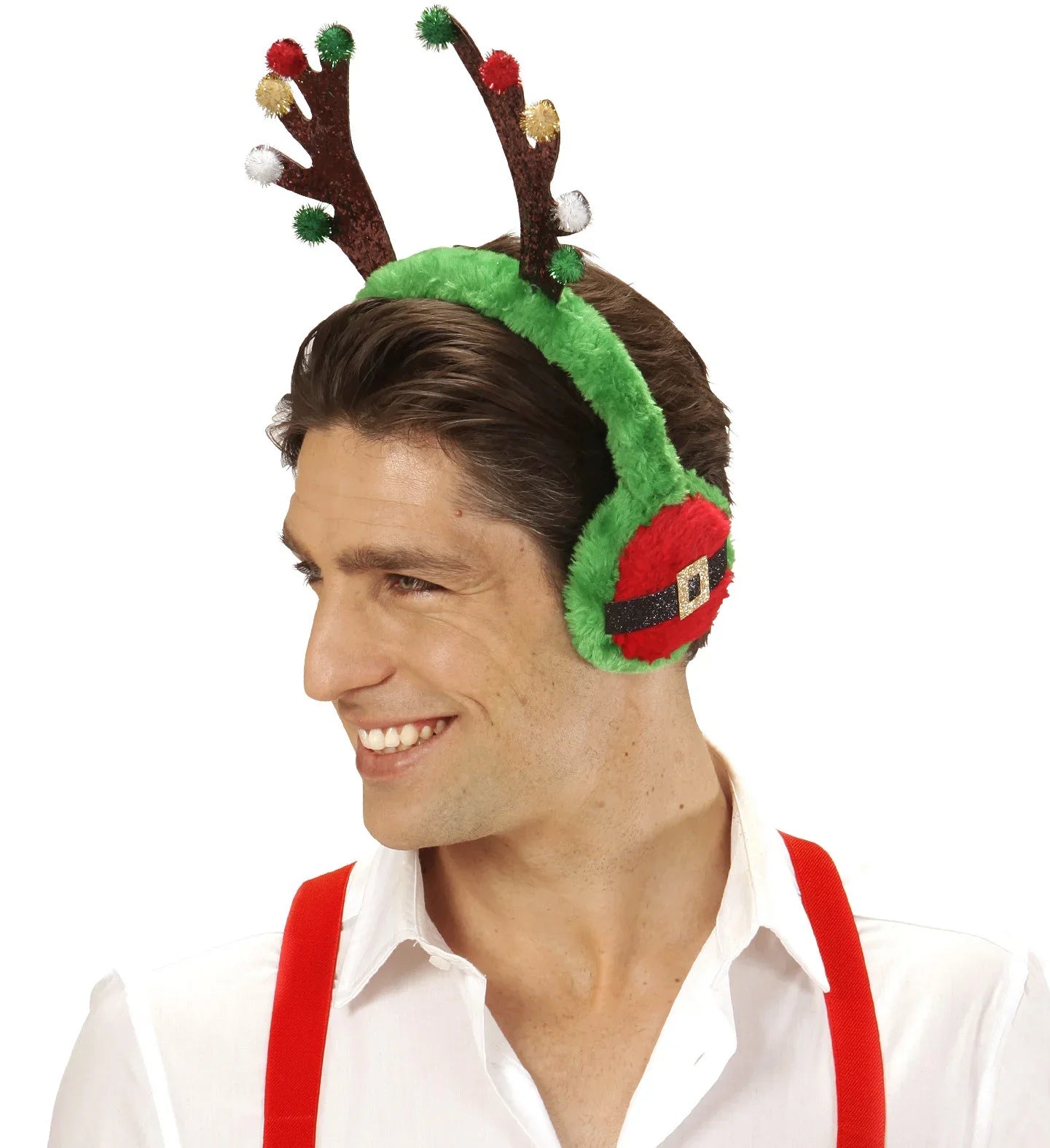 Orejeras de Reno de Papá Noel Complementos Navidad Widmann