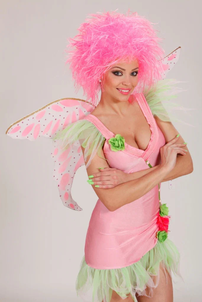 Peluca de Hada Rosa Fucsia COMPLEMENTOS Widmann