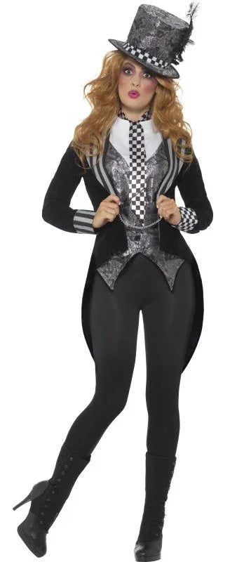 Disfraz de Sombrerera Loca Oscura para Mujer Alicia en el País de las Maravillas Smiffys
