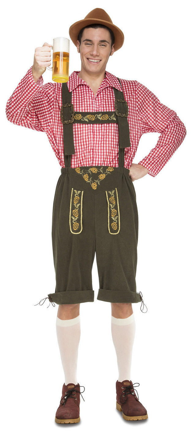 Disfraz de Alemán Oktoberfest para Hombre Tiroleses Oktoberfest Viving