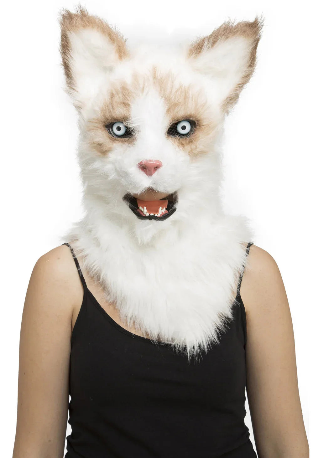 Máscara de Gato con Mandíbula Móvil Gato Viving