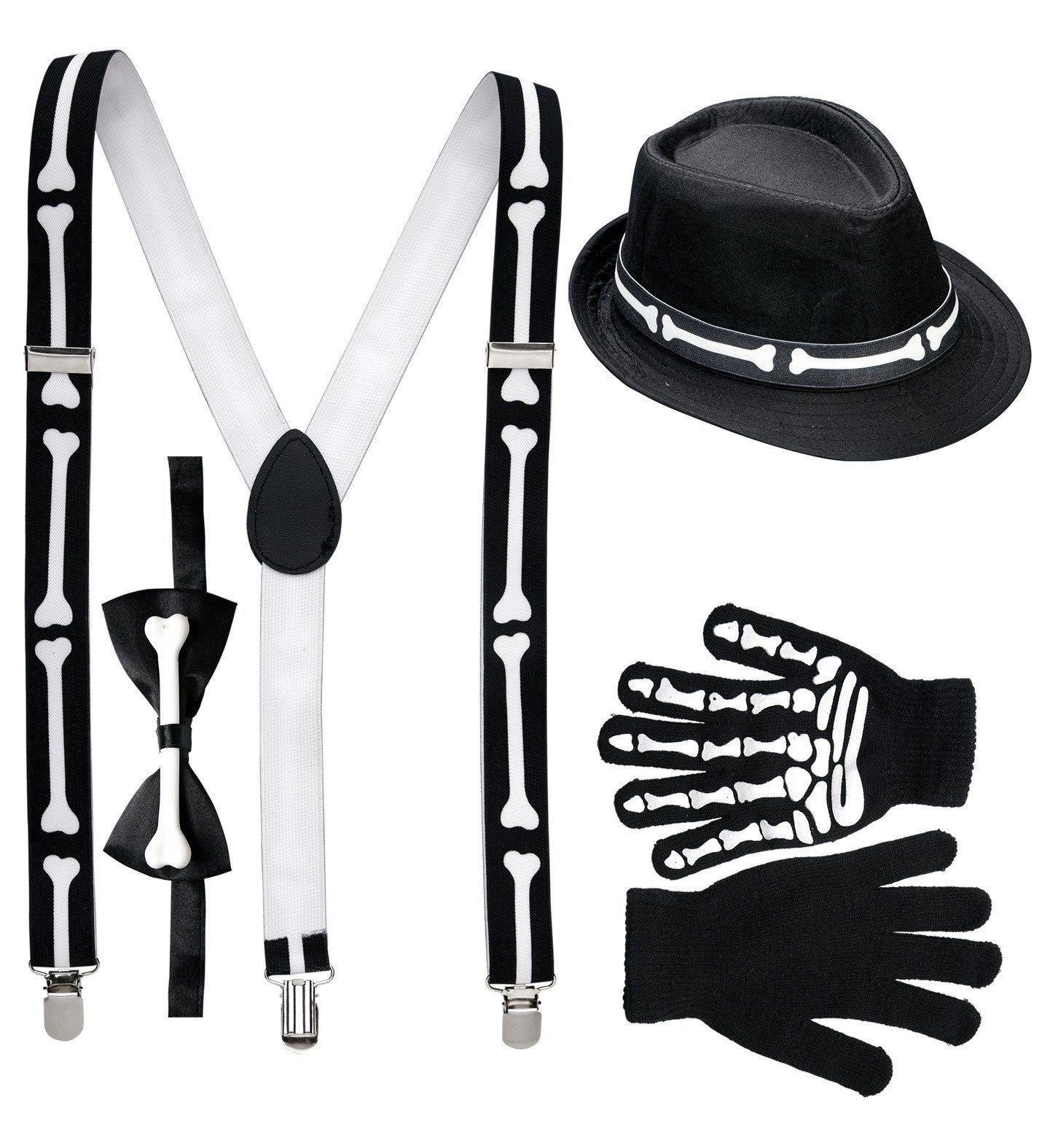 Kit de Accesorios de Esqueleto Esqueletos Widmann