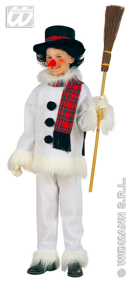Disfraz de Muñeco de Nieve Navidad Infantiles Widmann