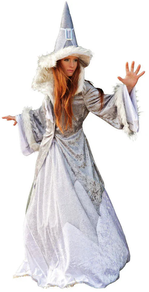 Disfraz de Bruja Blanca para Mujer Brujas Limit Sport