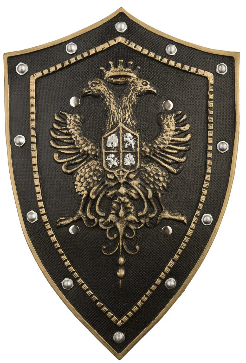Escudo Medieval Negro Armas Viving