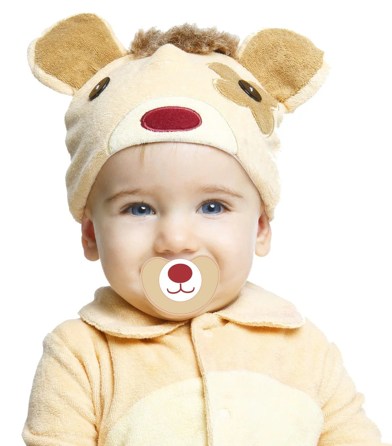 Disfraz de Osito para Bebé con Chupete Oso Pardo, Panda y Polar Viving