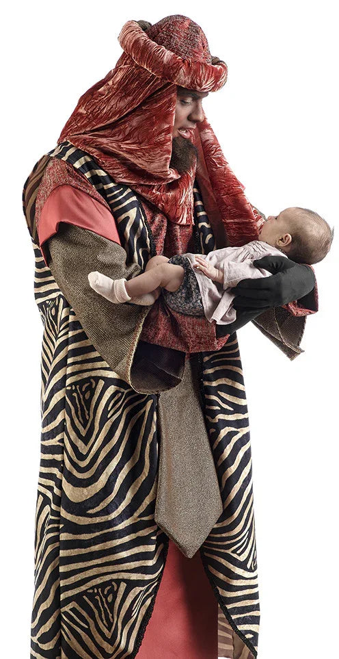 Disfraz de Rey Mago Baltasar Deluxe para Hombre Reyes Magos y Pajes Limit Sport