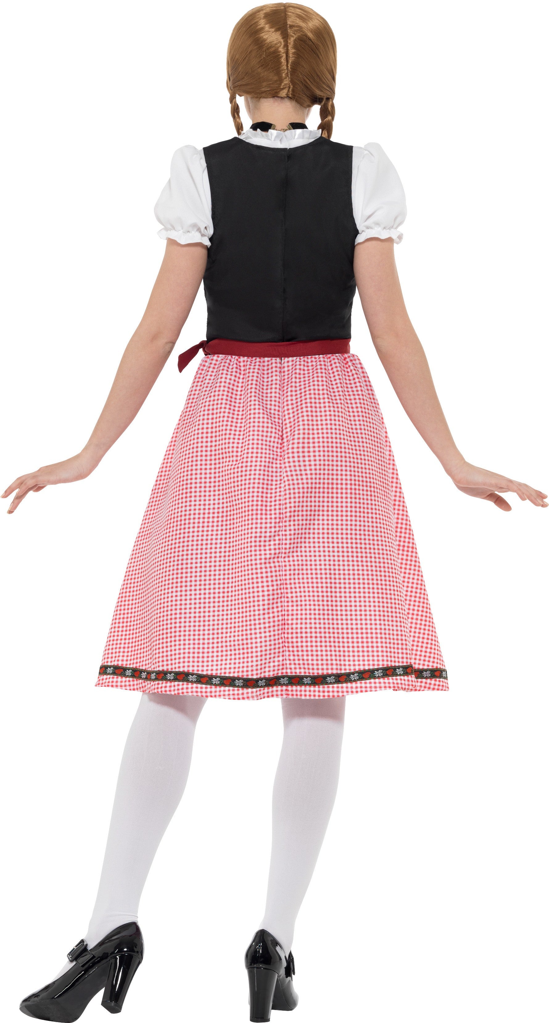 Disfraz de Bávara Elegante Largo para Mujer Tiroleses Oktoberfest Smiffys