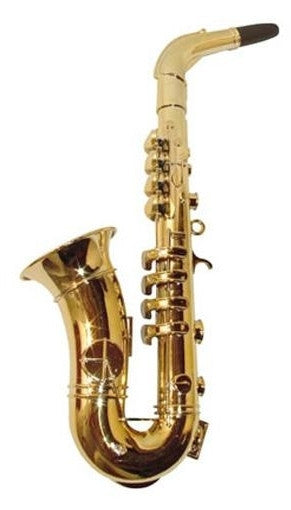 Saxofón Dorado con 8 Notas Músicos y Cantantes EuroCarnavales