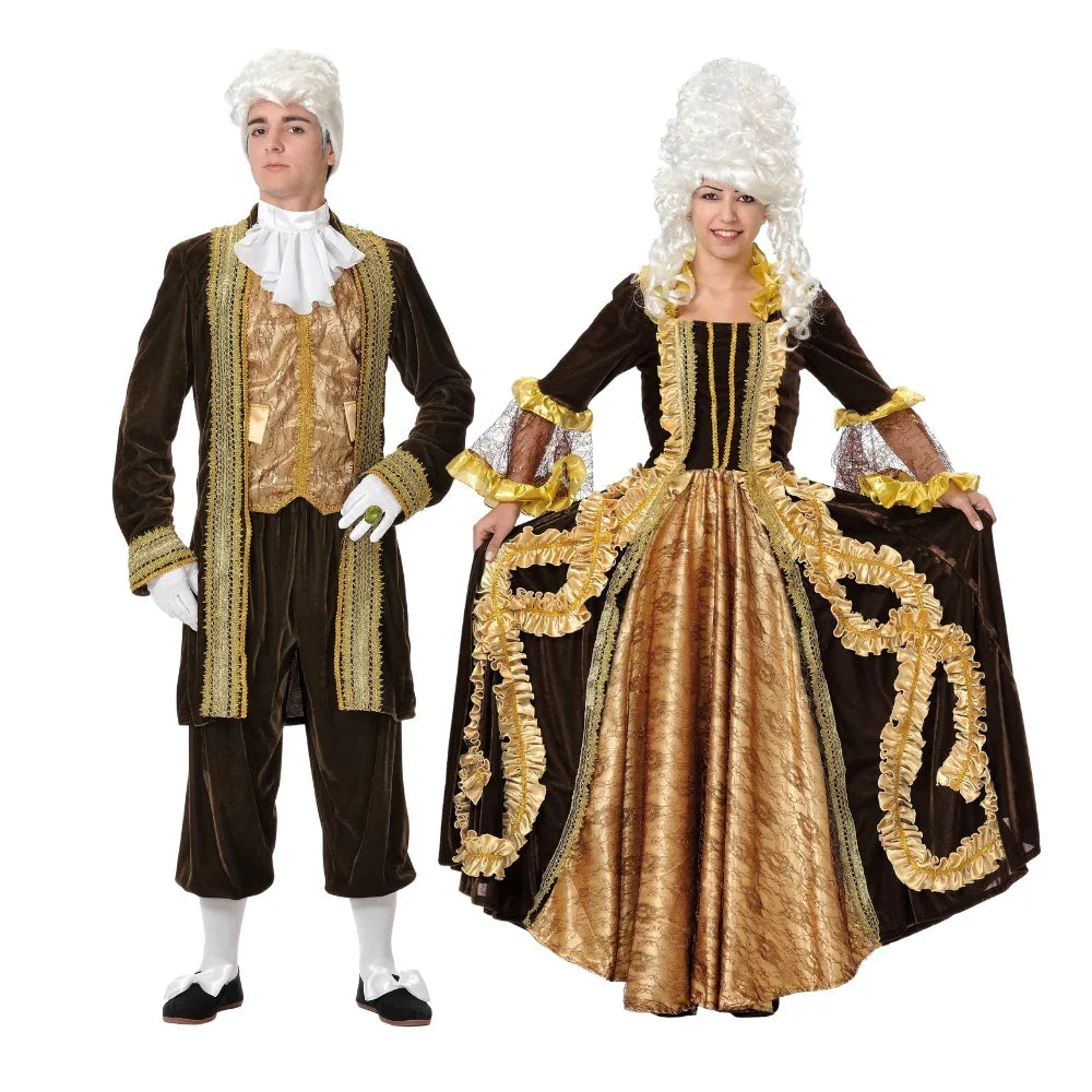 Disfraces en Pareja de Barones Barrocos Venecianos y de Época Disfraces Simon