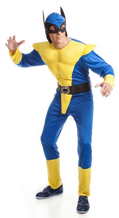 Disfraz de Lobezno Económico para Adulto Superhéroes El Rey del Carnaval