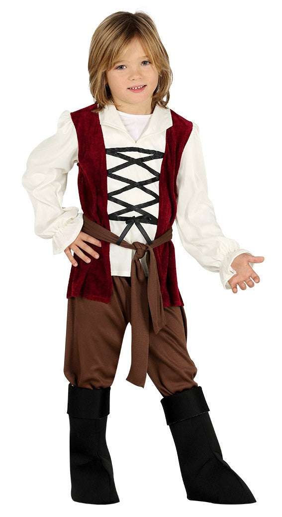 Disfraz de Posadero Medieval Infantil Medieval Infantiles Guirca