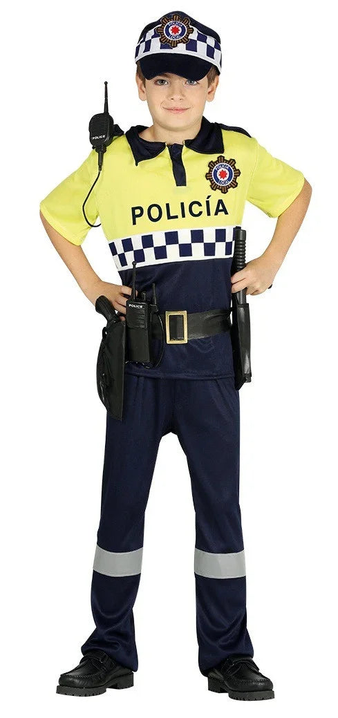 Disfraz de Policía Local Infantil Policías y Presos Guirca