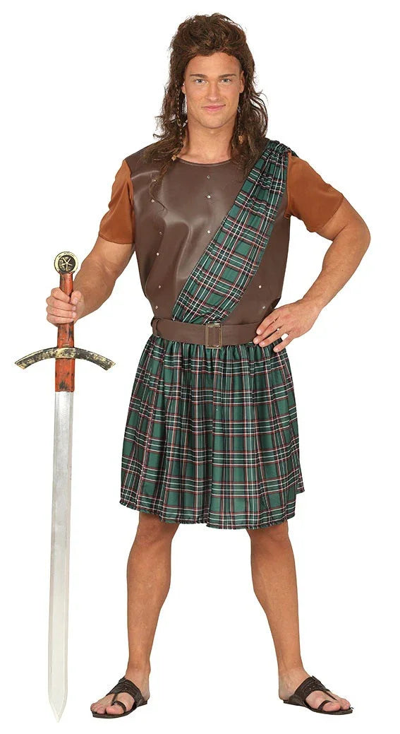 Disfraz de Braveheart para Hombre Escoceses Guirca