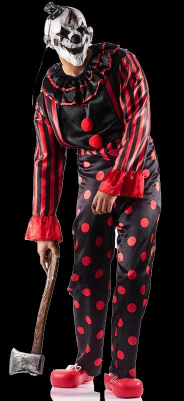Disfraz de Payaso Diabólico para Hombre Payasos Asesinos El Rey del Carnaval