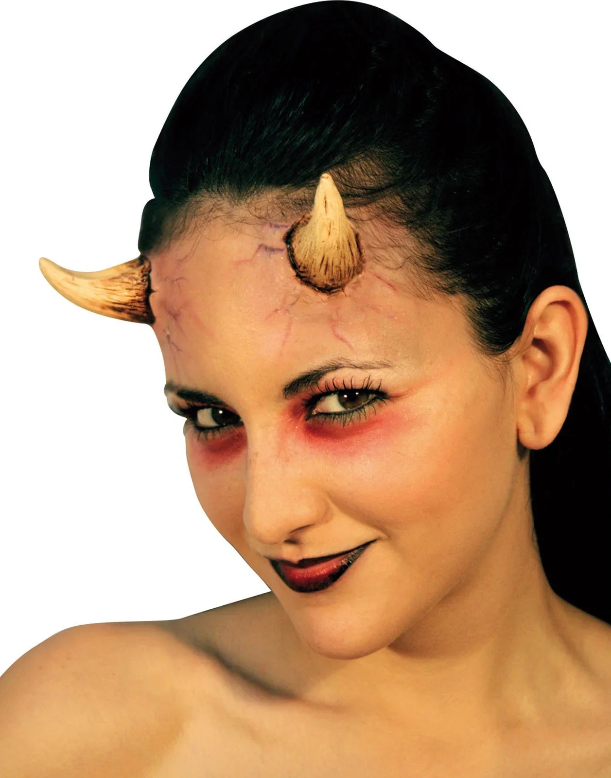 Prótesis de Cuernos de Látex Cortos Realistas Prótesis y Heridas Viving