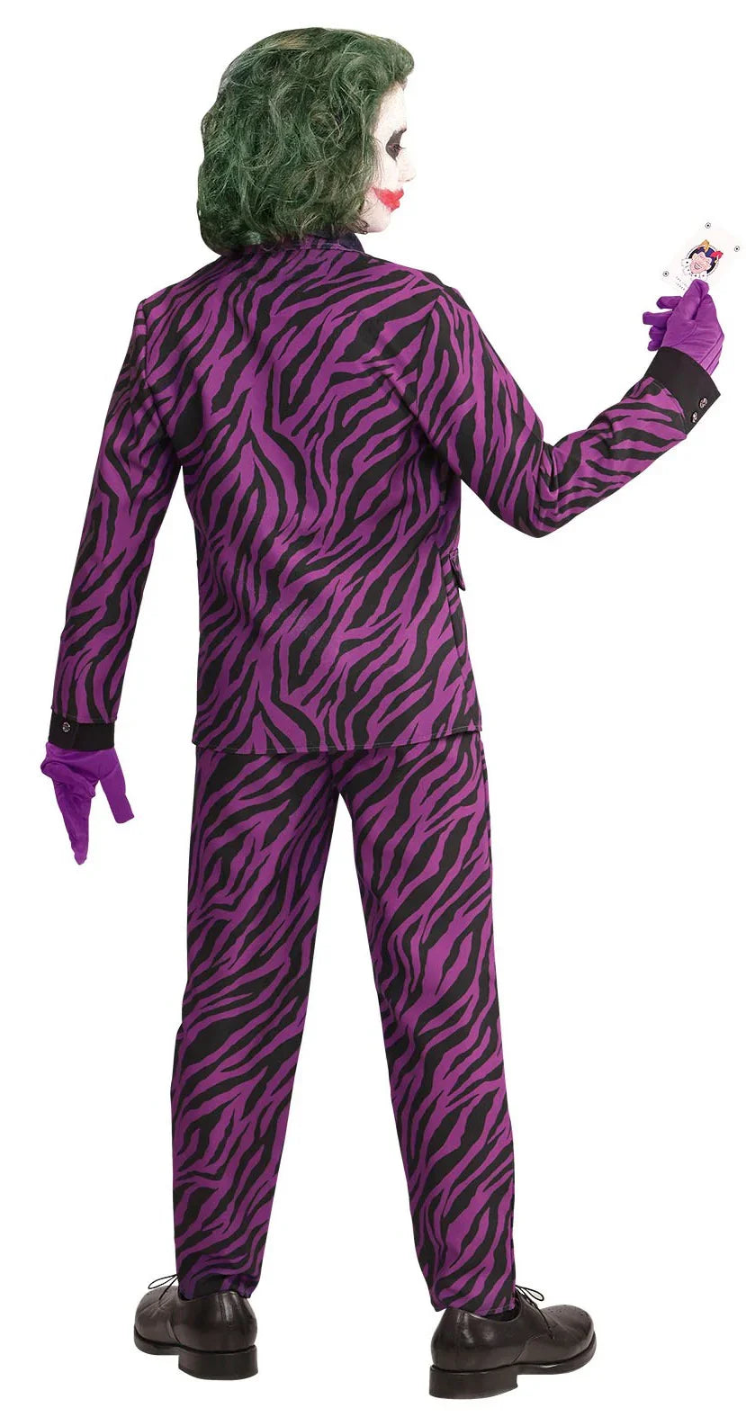 Disfraz de Joker Aterrador con Traje de Cebra para Niño Joker Widmann