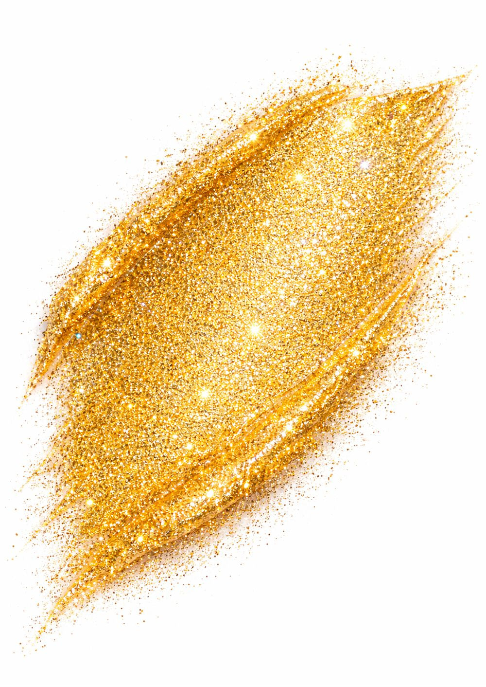 Barra de Maquillaje en Glitter Color Oro