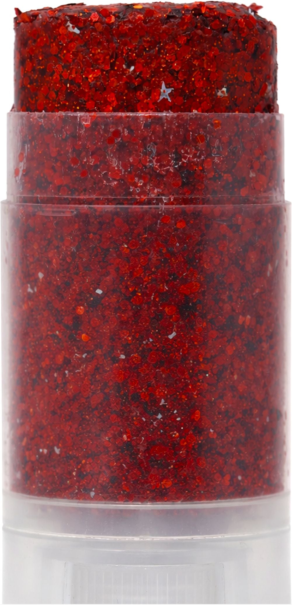 Barra de Maquillaje en Glitter Color Rojo